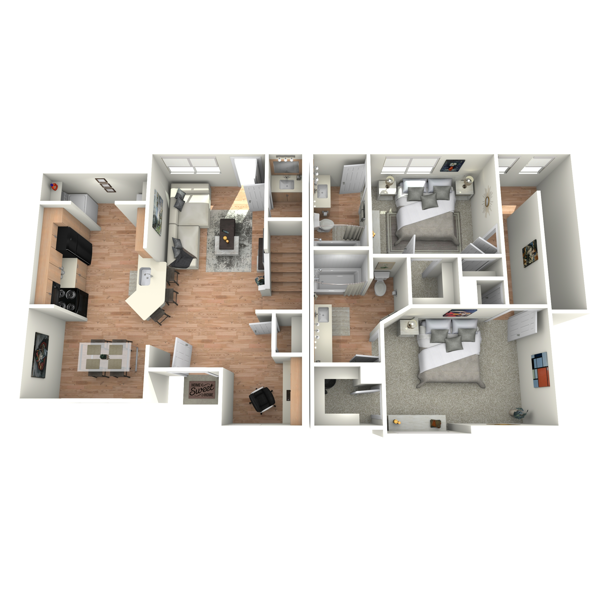 Floorplan - B2TH-PR image