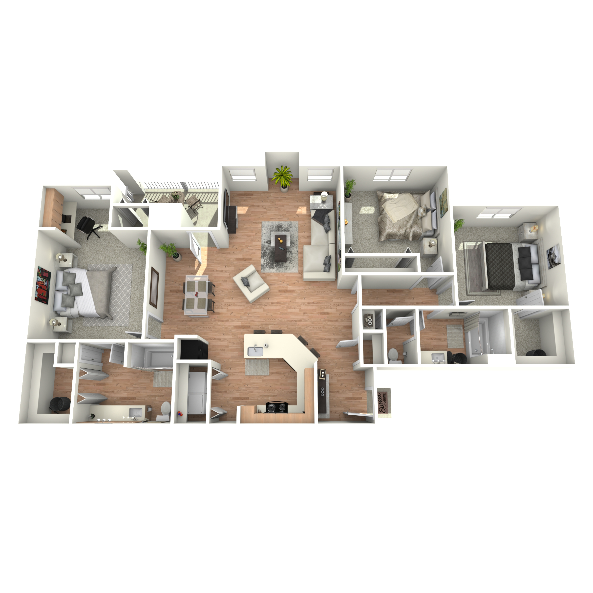 Floorplan - C1-DR image